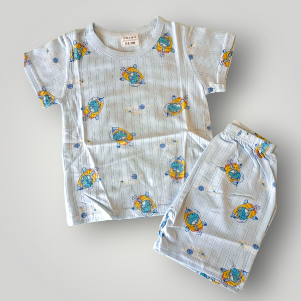 Astronaut Printed Soft 2 Pc Suit/Night Suit (Imported)