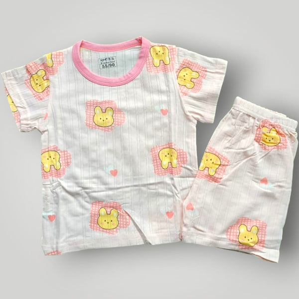 Bubu Printed Soft/Malai Stuff Suit (Imported)